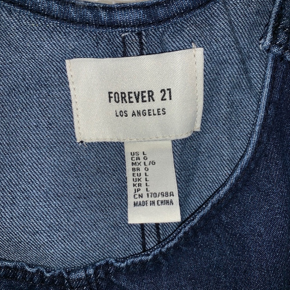 Forever 21 Demin Dress - Picture 2 of 5
